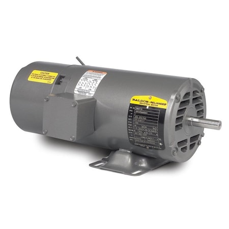 Baldor-Reliance 1HP, 1725RPM, 3PH, 60HZ, 56, BRAKE, 3424M, OPEN BM3116